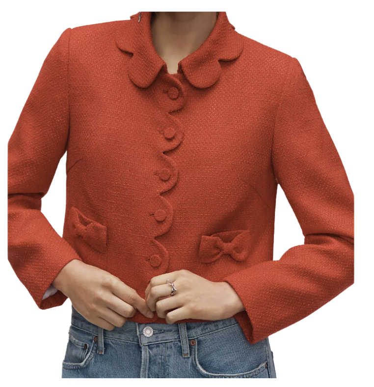 Scallop Tweed Lady Jacket